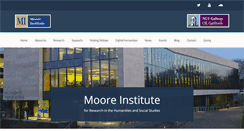 Desktop Screenshot of mooreinstitute.ie